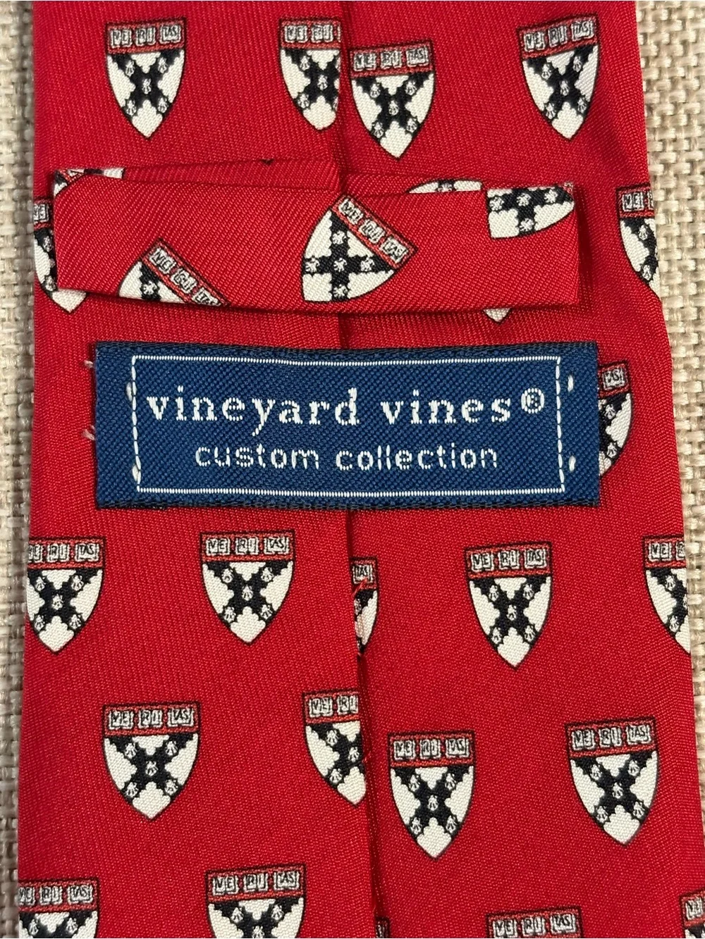 Vineyard Vines Harvard 50th Reunion Silk Tie Custom Collection